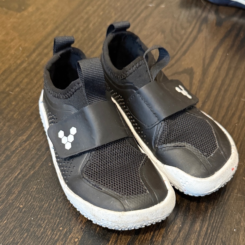 Vivo Barefoot Kids Black and White Sneakers